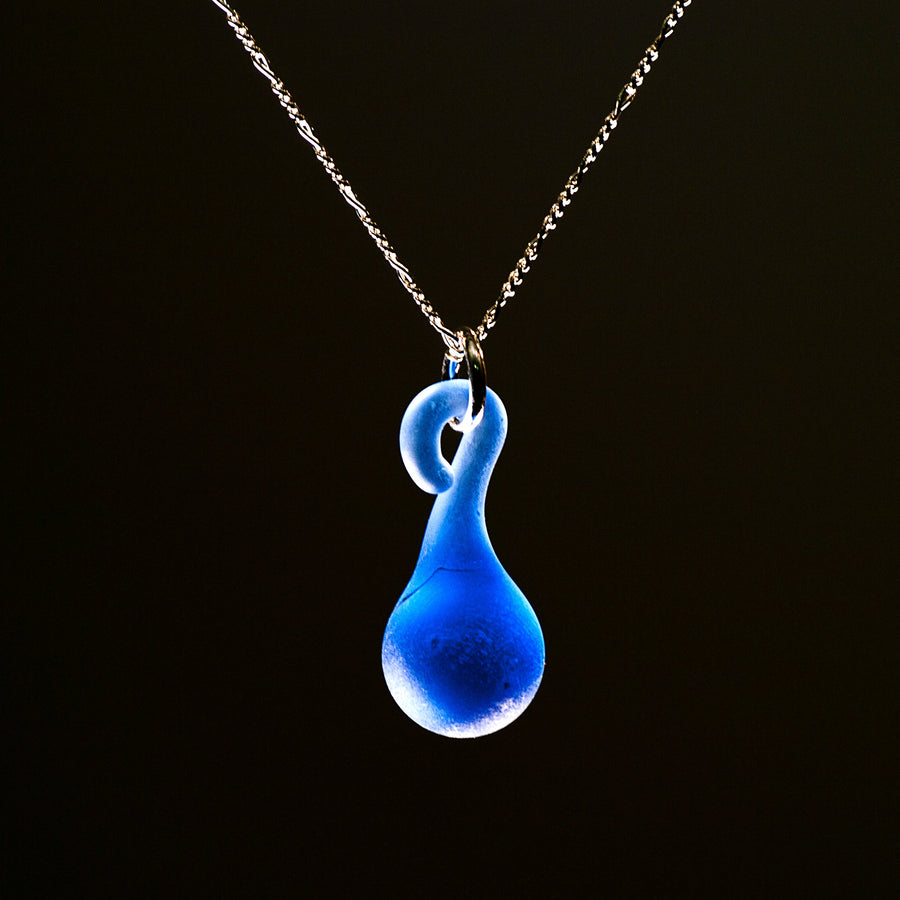 Personalized Glass Memory Pendant