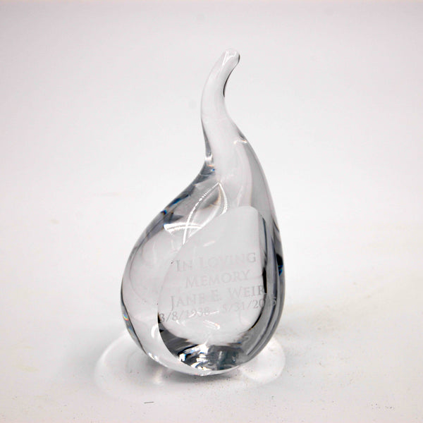 Engraved Glass Tear
