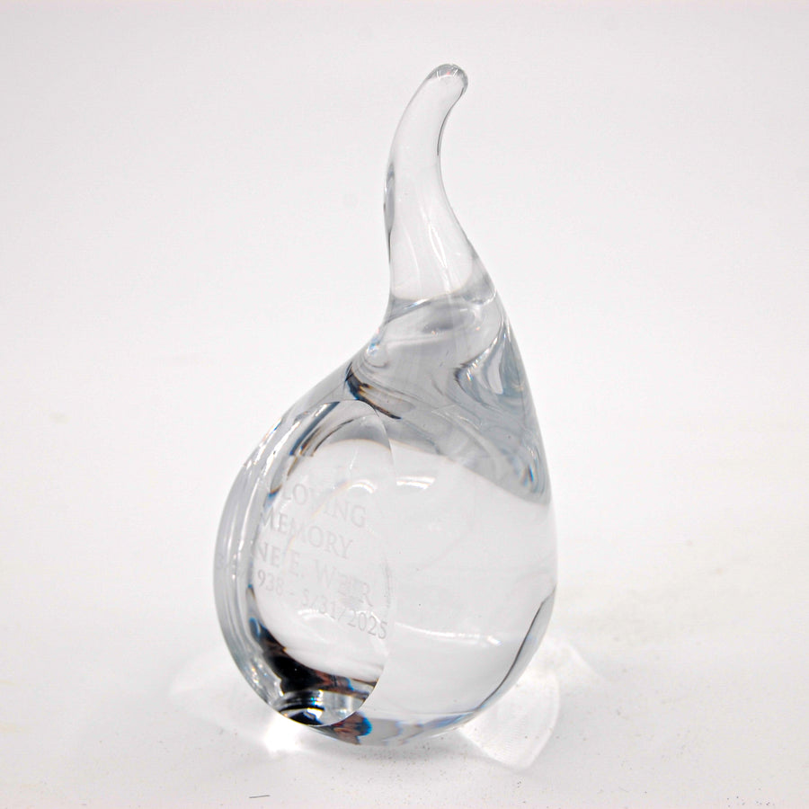 Engraved Glass Tear