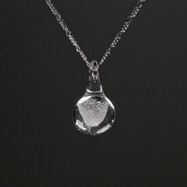 Personalized Glass Memory Pendant