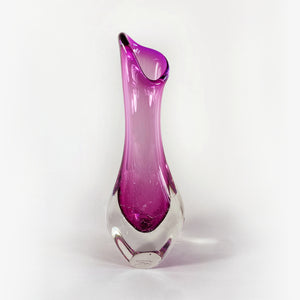 Violet Rainstorm Vase