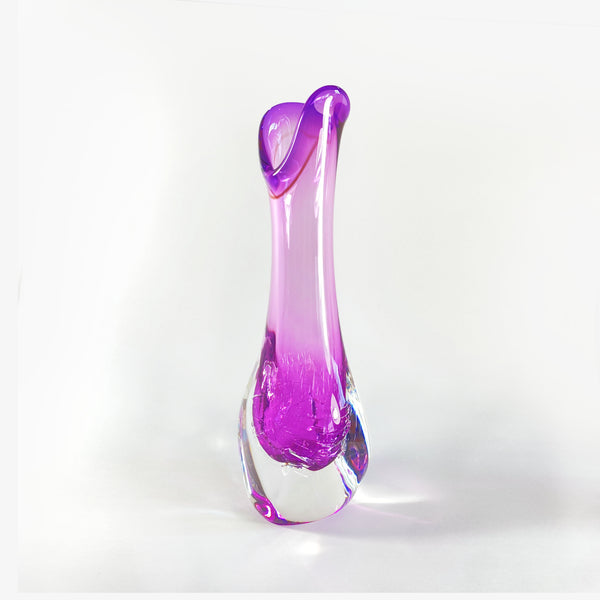 Purple Rainstorm Vase