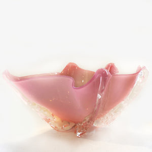 Opaline Pink Octo Bowl
